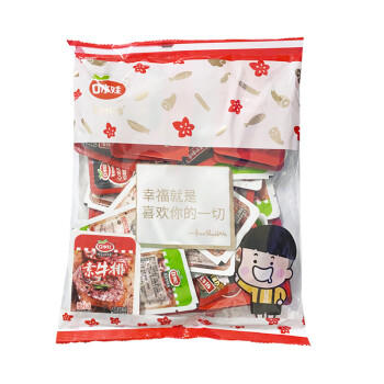 口水娃素牛排混合味500g手撕素肉豆干素食休闲零食独立包装 商品图2