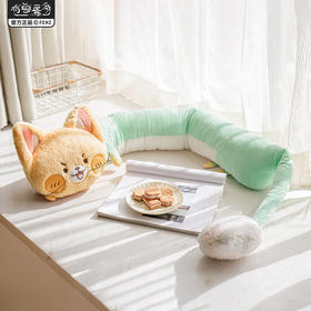 《非人哉官方店》有兽焉龙猫长条枕可爱床头靠枕侧睡夹腿等身抱枕