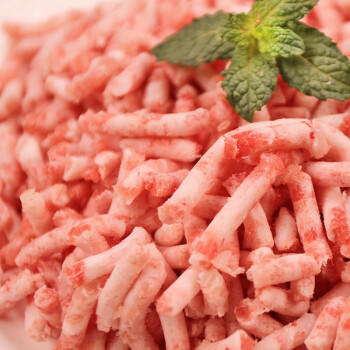 精气神 国产无抗山黑猪肉馅750g冷冻约70%瘦肉馅饺子 商品图0