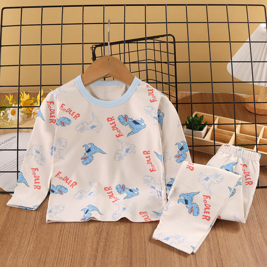 秋季儿童精梳棉莱卡家居服 商品图6