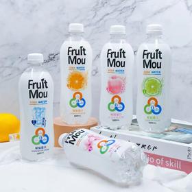 500ml果乐汾柑橘味苏打气泡水  0脂0卡0糖