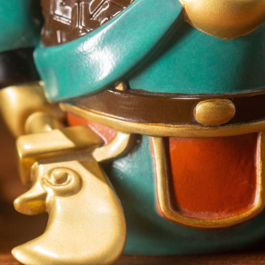 朱炳仁·铜 福运关公 Q版彩色关公神态惟妙惟肖个性十足 约10*9.8*12cm 0.6kg 商品图6