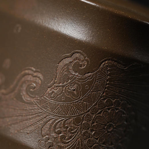 龙德堂陶艺 徐飞制 《迴竹》本山青段 220cc 库存请咨询客服 商品图2