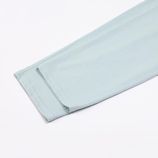 都市丽人生活家居女士睡衣26支CVC单面棉质薄款长袖长裤类家居服套装LH31G8 商品图7