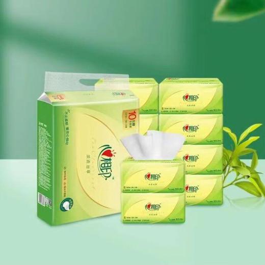 心相印茶语丝享系列120抽三层塑装纸面巾（10包装） 商品图0