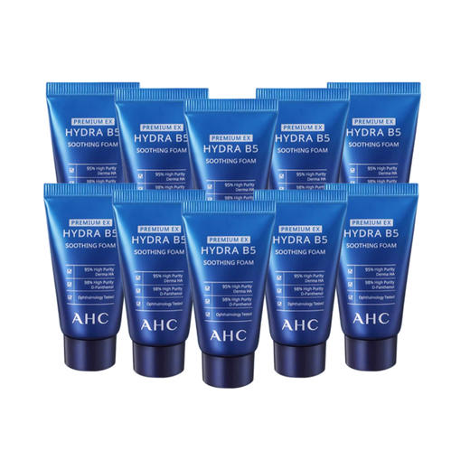 【保税区包邮直发】韩国 AHC B5洗面奶小样30ml*10瓶 商品图0