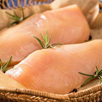 六和鸡大胸  3斤 白羽鸡冷冻健康低脂轻食鸡胸肉 商品图3