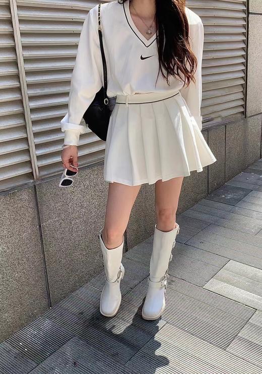 <曾小咸推荐>百褶裙套装 商品图5