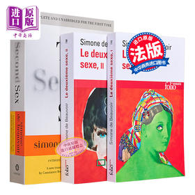 预售 【中商原版】英法版 第二性 英文原版 The Second Sex Simone de Beauvoir 小语种 英文对照 法文原版