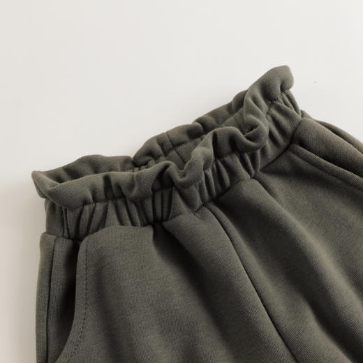 【马克珍妮 芦芙】秋装新款 女童超舒棉花边腰束脚运动裤231906 商品图3