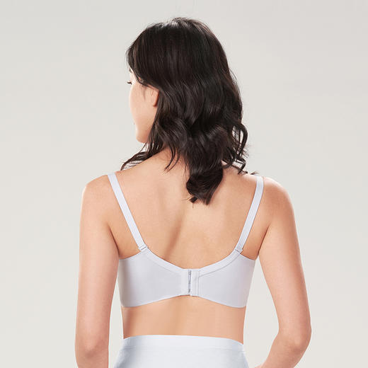 都市丽人快乐妈咪BC杯适穿舒适包容便捷哺乳蕾丝薄款3/4杯孕哺文胸内衣无钢圈三排扣LB32R3 商品图3