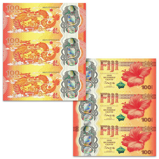 【世界首张】2024龙年塑料纪念钞 预定 商品图9