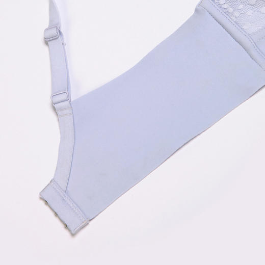 都市丽人少女优选A杯适穿蕾丝内衣薄款三角杯少女文胸无钢圈三排扣BB32F4 商品图7