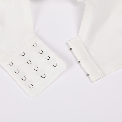 都市丽人聚拢升杯B杯适穿舒适更聚拢蕾丝内衣中厚款3/4杯常规文胸无钢圈三排扣YB32A8 商品图9