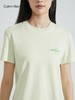 【海南专供价】CKJ新款女士时尚层叠刺绣字母圆领短袖T恤J218883 商品缩略图6