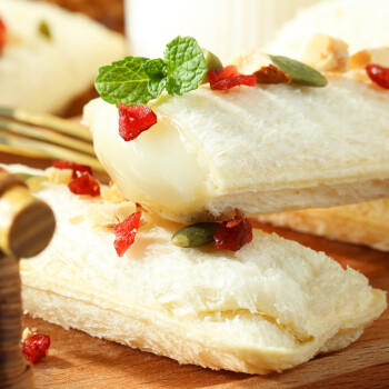 味滋源乳酸菌小口袋面包300g 网红办公室休闲零食 夹心手撕面包整箱早餐 商品图3