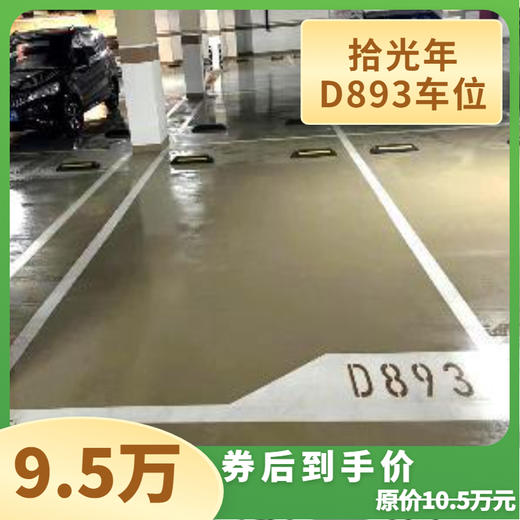 【车位认购金】拾光年D893车位认购金 商品图0