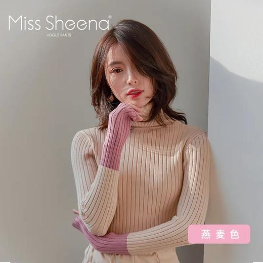 梦芙妮miss sheena 昔娜小姐秋冬定制款高领套头女士毛衣[福利品] 商品图5