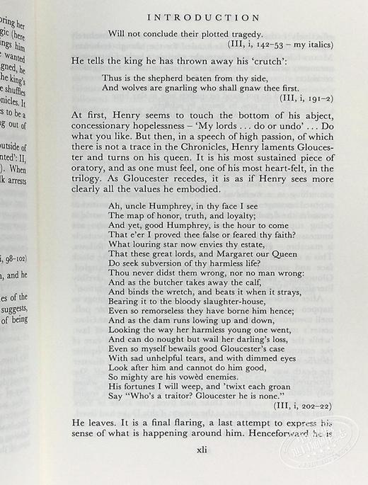 【中商原版】莎士比亚历史剧 卷1 亨利六世 理查三世 约翰王 Everyman s Library Classics Histories 英文原版 Shakespeare 商品图5