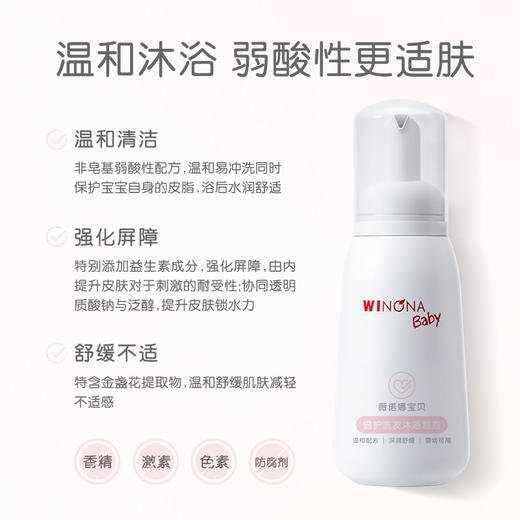 买一赠一   薇诺娜0岁+倍护洗发沐浴泡泡 260ml*2   A-5245 商品图1