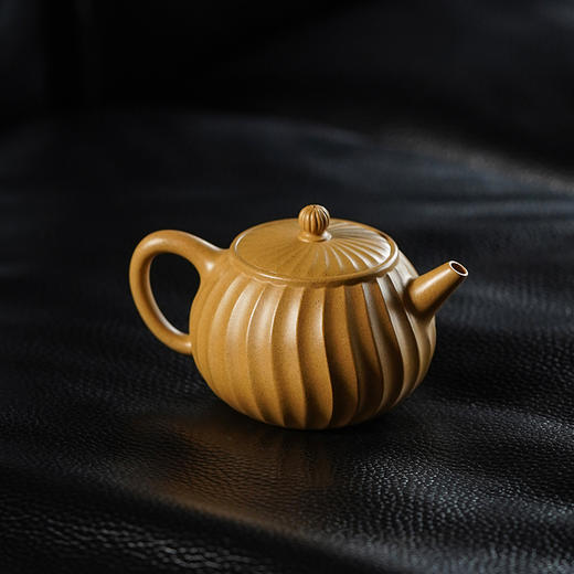 龙德堂陶艺 汤宣武制 《润德》原矿金砂段 210cc 库存请咨询客服 商品图1