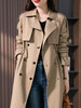 【定制25天】风衣外套女系带英伦风穿搭2023秋季新款设计感中长款大衣高端 商品缩略图3