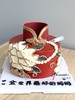 「女士」红色旗袍   牡丹花蛋糕 商品缩略图0