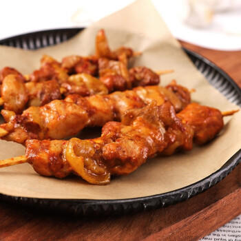 华都食品 椒香鸡腿肉串 2斤 冷冻 出口级 空气炸锅烧烤野餐户外食材 商品图4