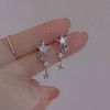 JU-C0082夏季新款星星耳钉女小众设计感气质五角星耳环清新甜美耳饰 商品缩略图2