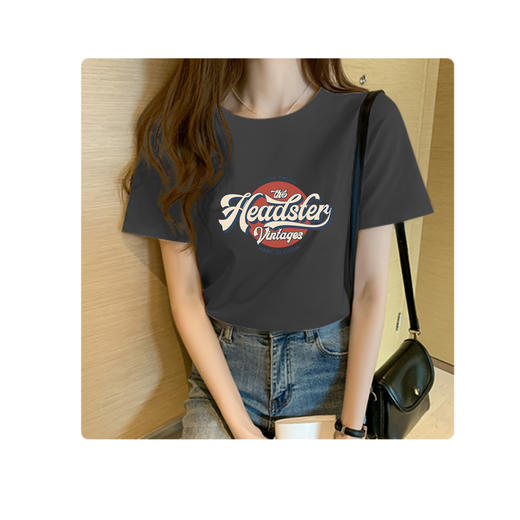 英文字母热转印烫画贴卫衣高级潮牌衣服字母定做烫图白墨2023新款 商品图4