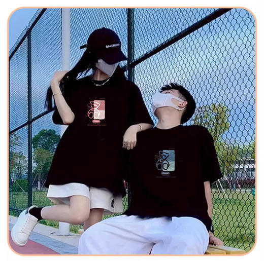 米奇小熊爱心型情侣卡通人物热转印烫画贴图纸T恤转印衣服贴纸 商品图3