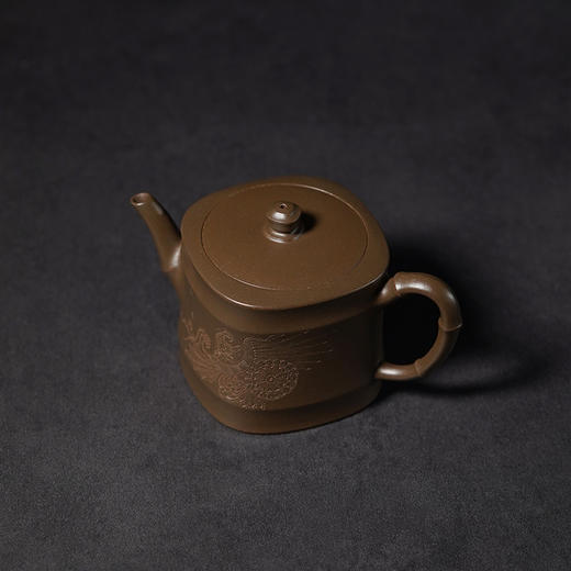 龙德堂陶艺 徐飞制 《迴竹》本山青段 220cc 库存请咨询客服 商品图1