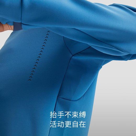 【专属】moodytiger儿童卫衣男童秋装新款空气层宽松圆领女童长袖套头衫M33110301 商品图2