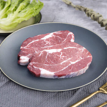 膳之牛x农夫好牛阿根廷安格斯M3+原切上脑牛排 200g谷饲牛肉源头直发 商品图0