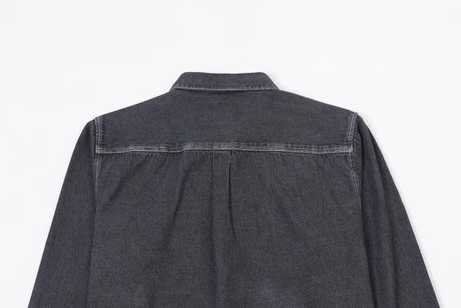 卡哈特 新款 刺绣小标 尖领扣领牛仔长袖衬衫 Z-10967 商品图14