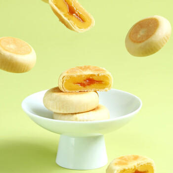 味滋源爆浆流心榴莲饼1000g 酥糕点馅酥饼休闲零食小吃 节日团购送礼 商品图4