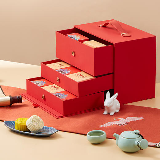 国粹全聚月饼礼盒 商品图1