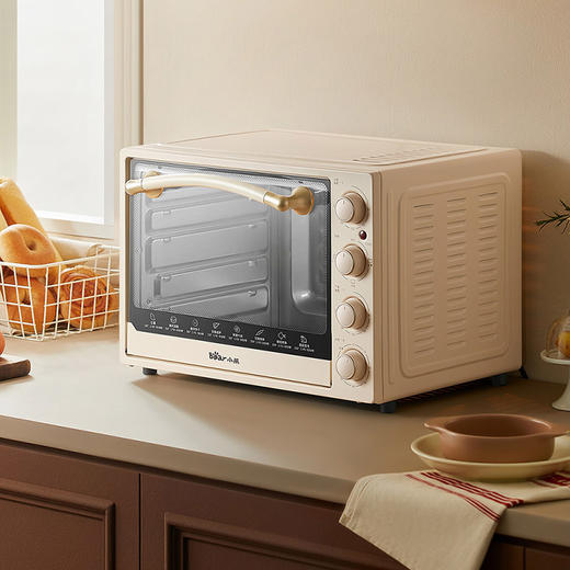 【小程序】小熊电烤箱 DKX-B40L9 暖杏色 机械式控制 商品图6