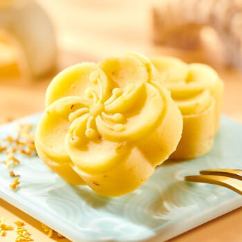 五芳斋绿豆糕  盒装25g*8只桂花味200g  休闲零食中式糕点点心下午茶 商品图6