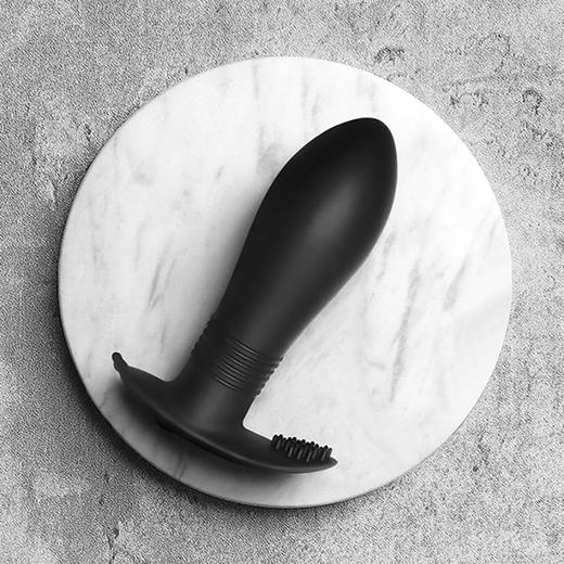 久兴后庭肛塞按摩震动外出用 硅胶材质 异地远程遥控 商品图1