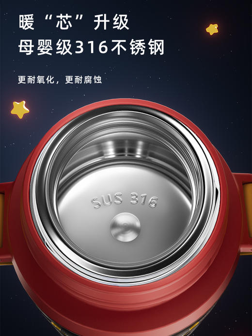 【6F】多样屋 可可猫机器人大头保温保冷杯 商品图2