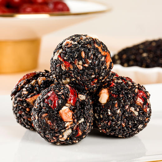 【品牌直发】好想你MISSYOU红枣核桃黑芝麻丸135g*2袋 商品图3