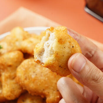 大希地上校黑椒鸡块1kg炸鸡块半成品早餐空气炸锅食材鸡肉烧烤食材 商品图3