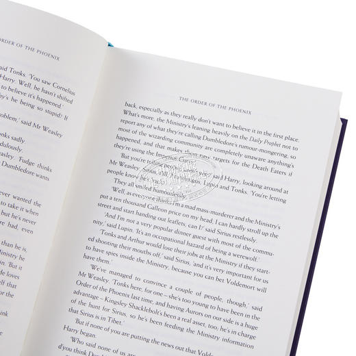预售 【中商原版】哈利波特与凤凰社 哈利波特5 礼品版精装 Harry Potter and the Order of the Phoenix 英文原版 JK Rowling 商品图3