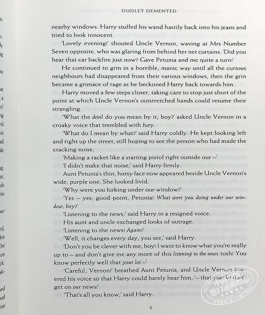 预售 【中商原版】哈利波特与凤凰社 哈利波特5 礼品版精装 Harry Potter and the Order of the Phoenix 英文原版 JK Rowling 商品图6