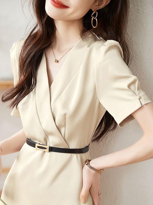 【简约气质连衣裙】秋季新款 通勤气质淑女裙 百搭显瘦 优雅时尚 商品图4