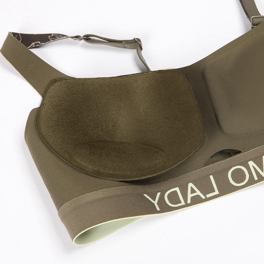 都市丽人Vbra泳布零感内衣薄款3/4杯无钢圈三排扣LB365N 商品图9