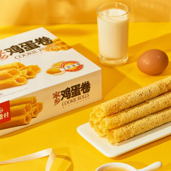 稻香村DXC 特色糕点 休闲点心 零食饼干 蛋卷（原味）220g 商品图2