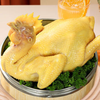 温氏供港鲜熟白切鸡1.8斤 冷冻食品 110天农家散养土鸡白斩鸡熟食 商品图0