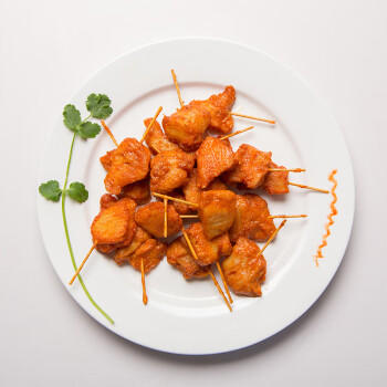 华都食品牙签肉2斤 鸡肉串鸡胸肉炸鸡  烧烤食材 生鲜烧烤食材 商品图6